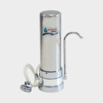 Μονή συσκευή φίλτρανσης άνω πάγκου - μεταλλική